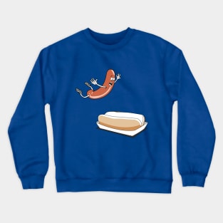 Happy Hotdog Crewneck Sweatshirt